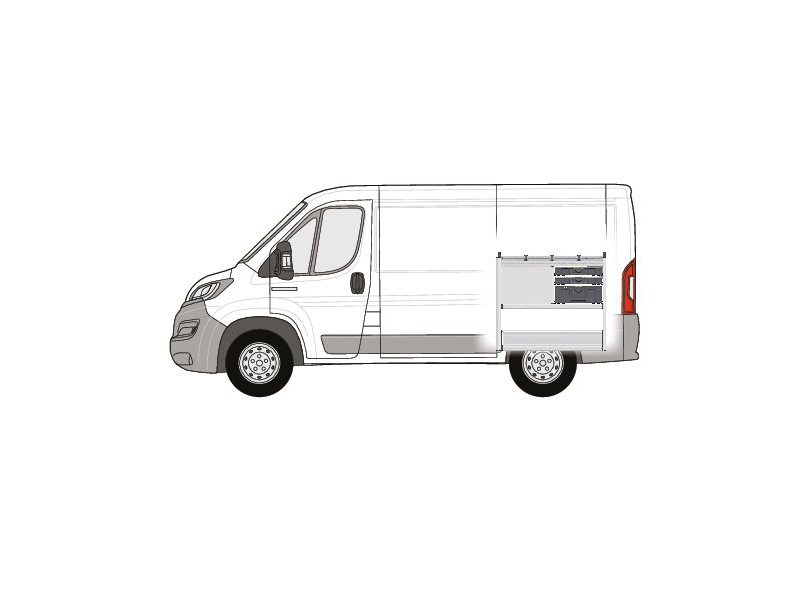 regaly-peugeot-boxer-l1h1-green-prava-strana-vozidla