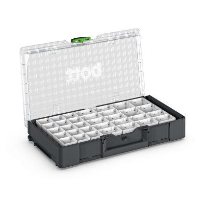 Pracovný kufrík Systainer³ Organizer L89 + 33 boxov