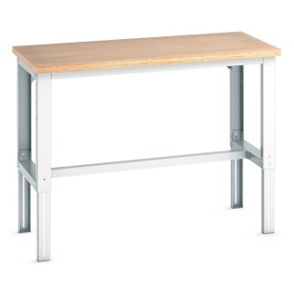 Systémový dielenský stôl, výškovo nastaviteľný 1500x750x740-1140 mm